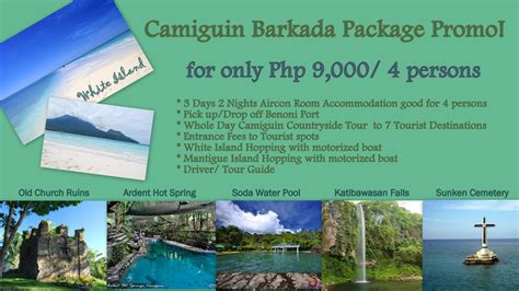 camiguin tour package.
